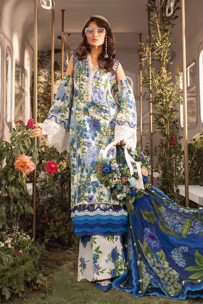 Pure Lawn Digital Embroidered Dress - LCS002